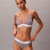 Icon Bralette triangolare in cotone e Modal con leggera fodera
