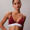 Icon Bralette triangolare in cotone e Modal con leggera fodera