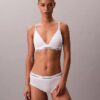Icon Bralette triangolare in cotone e Modal con leggera fodera