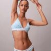 Icon Bralette triangolare in cotone e Modal con leggera fodera