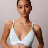 Icon Bralette triangolare in cotone e Modal con leggera fodera