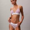Icon Bralette triangolare in cotone e Modal con leggera fodera