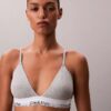Icon Bralette triangolare in cotone e Modal con leggera fodera