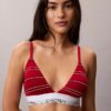 Icon Bralette triangolare in cotone e Modal con leggera fodera