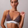 Icon Bralette triangolare in cotone e Modal con leggera fodera