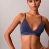 Icon Bralette triangolare in cotone e Modal con leggera fodera