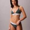Icon Bralette triangolare in cotone e Modal con leggera fodera