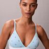 Icon Bralette triangolare in cotone e Modal con leggera fodera