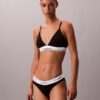 Icon Bralette triangolare in cotone e Modal con leggera fodera