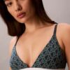 Icon Bralette triangolare in cotone e Modal con leggera fodera