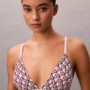 Icon Bralette triangolare in cotone e Modal con leggera fodera