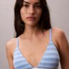 Icon Bralette triangolare in cotone e Modal con leggera fodera