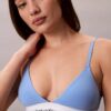 Icon Bralette triangolare in cotone e Modal con leggera fodera