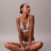 Icon Bralette triangolare in cotone e Modal con leggera fodera