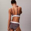 Icon Bralette triangolare in cotone e Modal con leggera fodera