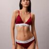 Icon Bralette triangolare in cotone e Modal con leggera fodera