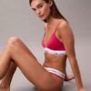 Icon Bralette triangolare in cotone e Modal con leggera fodera