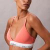Icon Bralette triangolare in cotone e Modal con leggera fodera