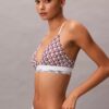 Icon Bralette triangolare in cotone e Modal con leggera fodera