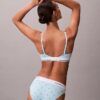 Icon Bralette triangolare in cotone e Modal con leggera fodera