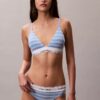 Icon Bralette triangolare in cotone e Modal con leggera fodera