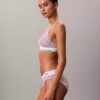 Icon Bralette triangolare in cotone e Modal con leggera fodera