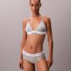 Icon Bralette triangolare in cotone e Modal con leggera fodera