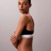 Icon Bralette triangolare in cotone e Modal con leggera fodera