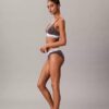 Icon Bralette triangolare in cotone e Modal con leggera fodera