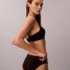 Icon Bralette triangolare in cotone e Modal metallizzato, leggermente foderata
