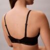 Icon Bralette triangolare in cotone e Modal metallizzato, leggermente foderata