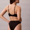 Icon Bralette triangolare in cotone e Modal metallizzato, leggermente foderata