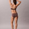 Icon Bralette triangolare in cotone e Modal metallizzato, leggermente foderata