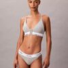 Icon Bralette triangolare in cotone e Modal post-operatoria con leggera fodera