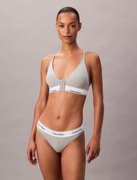 Icon Bralette triangolare in cotone e Modal post-operatoria con leggera fodera