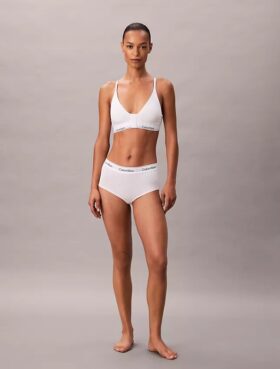 Icon Bralette triangolare in cotone e Modal post-operatoria con leggera fodera