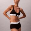 Icon Bralette triangolare in cotone e Modal post-operatoria con leggera fodera
