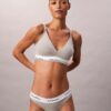 Icon Bralette triangolare premaman in cotone e Modal con leggera fodera