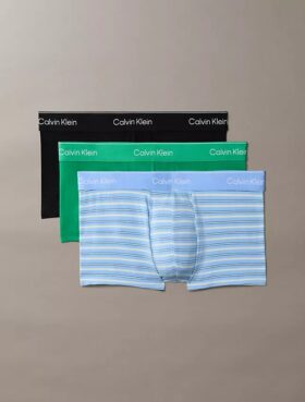 Icon Cotton Stretch 3-Pack Low Rise Trunk