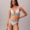 Icon Thong in cotone e Modal a righe