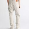 Jeans a gamba dritta con tintura marmorizzata Jeans a gamba dritta con tintura marmorizzata