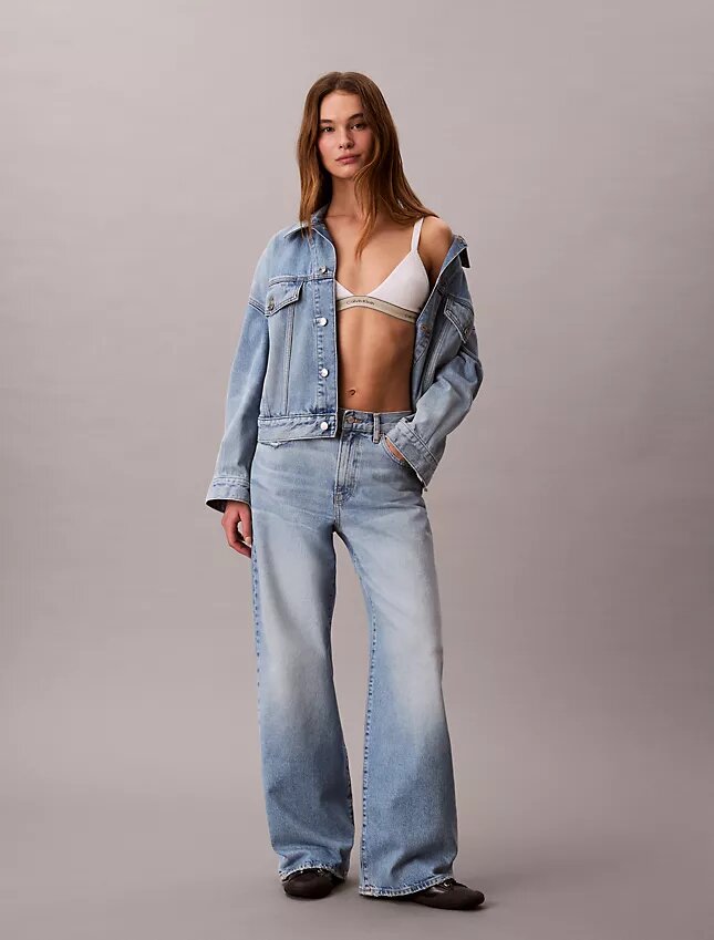 Jeans a gamba larga Jeans a gamba larga