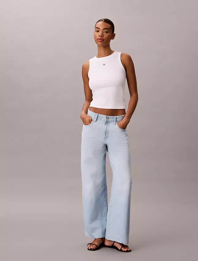 Jeans a gamba larga Jeans a gamba larga