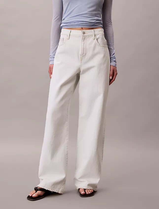 Jeans a gamba larga Jeans a gamba larga