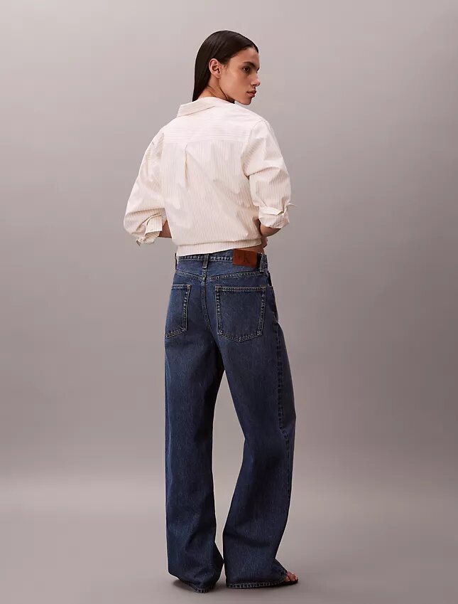 Jeans a gamba larga Jeans a gamba larga