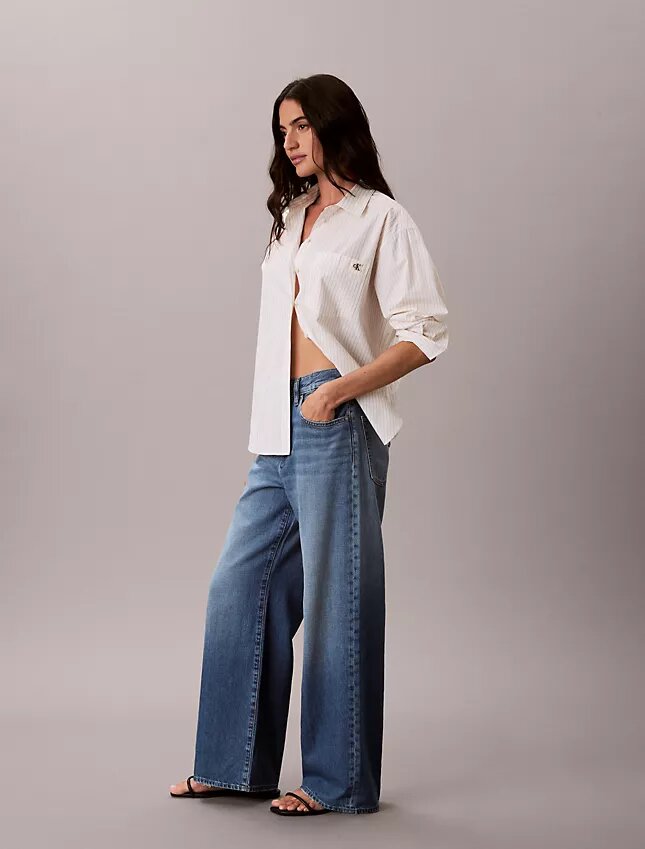 Jeans a gamba larga Jeans a gamba larga