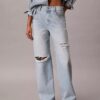 Jeans a gamba larga Jeans a gamba larga