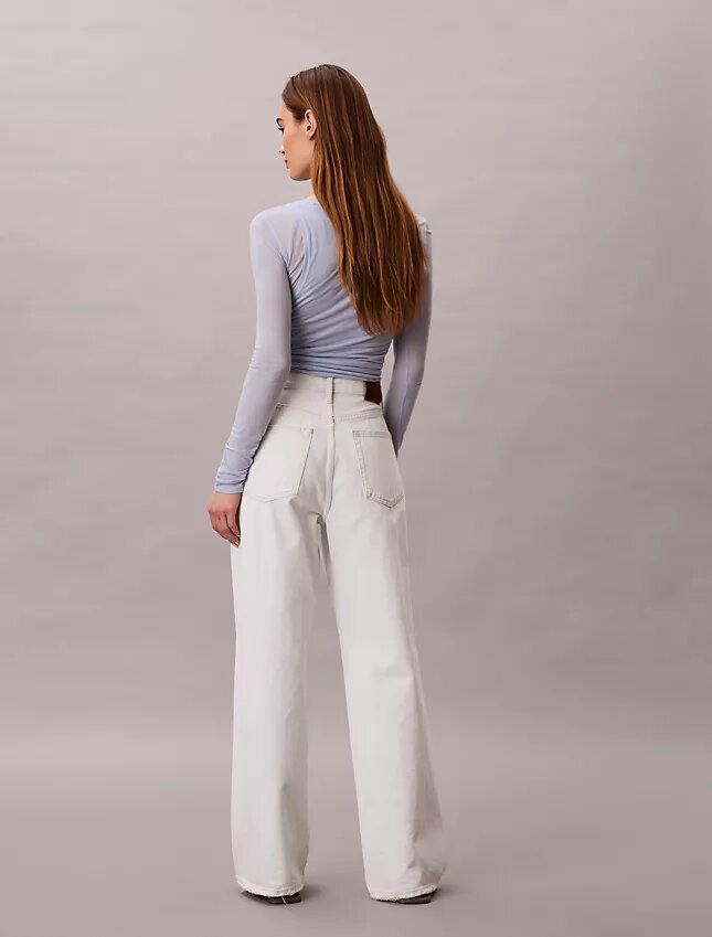 Jeans a gamba larga Jeans a gamba larga