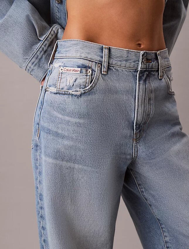 Jeans a gamba larga Jeans a gamba larga