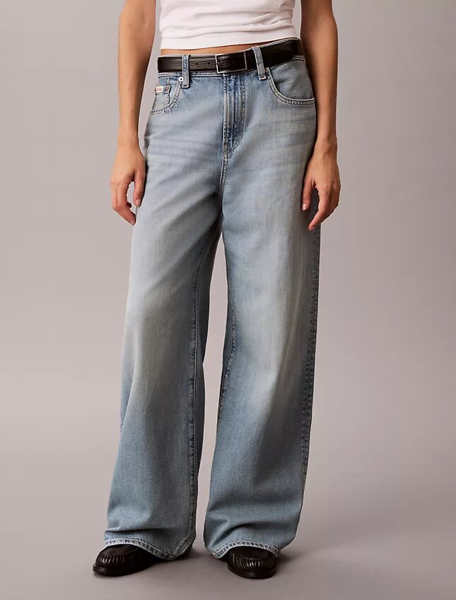 Jeans a gamba larga Jeans a gamba larga
